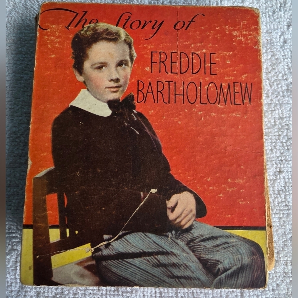 The Story of Freddie Bartholomew Book Vintage Book